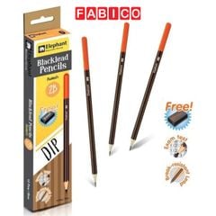 Hộp 12 Bút Chì Elephant Trắc Nghiệm 2B (kèm 1 cục gôm đen)