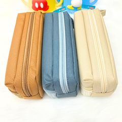 Bóp Viết Vải Style 7588, Hộp bút Dễ Thương 2 Ngăn Cho Nữ