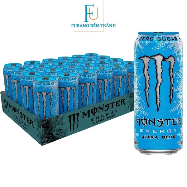 Nước Tăng Lực Không Đường Monster Ultra Mỹ 473ml