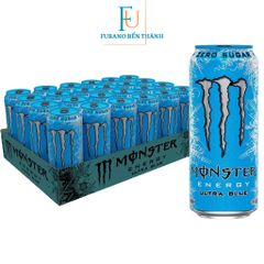 Nước Tăng Lực Không Đường Monster Ultra Mỹ 473ml