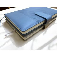 Sổ Bìa Da A5 Depai Giấy Kẻ Ngang 200 Trang 100gsm  - Sổ Kế Hoạch Planner, Nhật Kí, Journal