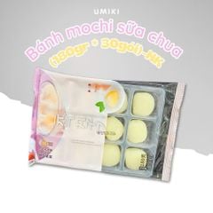 Túi Bánh Mochi Umiki 3 Vị Xoài, Matcha, Sữa Chua Gói 180g
