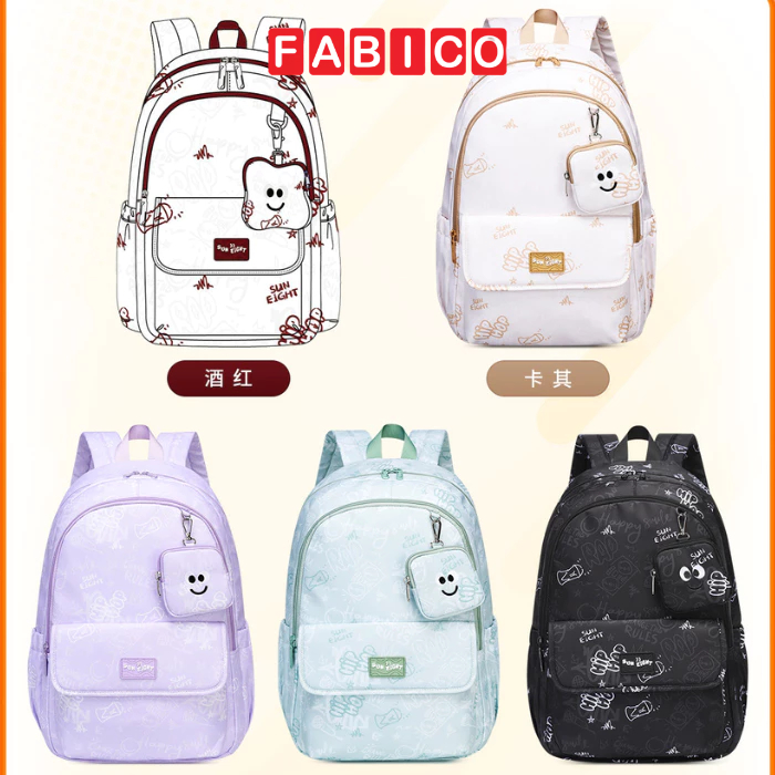 Ba Lô Thời Trang SunEight 90328 Balo Nhiều Ngăn Chống Nước Siêu Nhẹ