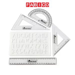 Bộ Thước Đo MasterArt 5 Món Học Sinh