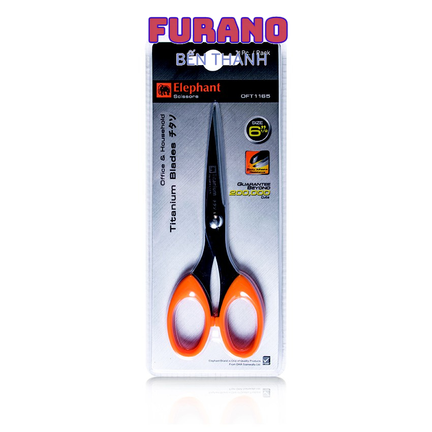 Kéo Elephant Lưỡi Titan OFT 1165 (Thái Lan)