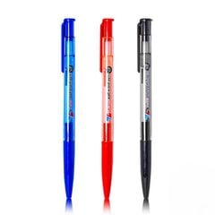 Combo 5 Bút Bi Thiên Long TL-023 Ngòi 0.8mm Mực Xanh/Đỏ/Đen