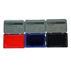 Khay Tampon Mực Dấu Lăn Tay, Hộp Dấu Xanh/Đỏ/Đen Elephant