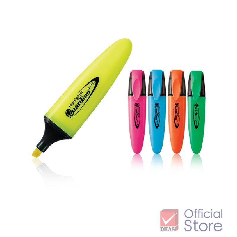Bút dạ quang, bút highlight QuanTum QH710 Màu Neon