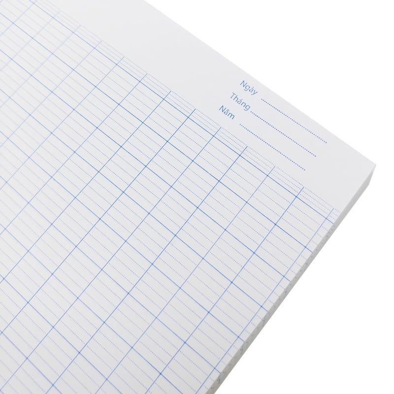 Lốc 5 Cuốn Tập Vở Sinh Viên Elephant 4 Dòng Kẻ 200 Trang Giấy 70gsm white bond