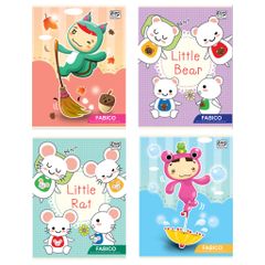 Tập, vở viết học sinh Elephant 100 trang 4 ôly, 100gr, giấy Truewrite cream