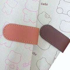 Sổ Tay Ghi Chép Bìa Da A5 100g 200 Trang Kẻ Ngang Depai chống nước - Sổ Kế Hoạch Planner, Nhật Kí, Journal