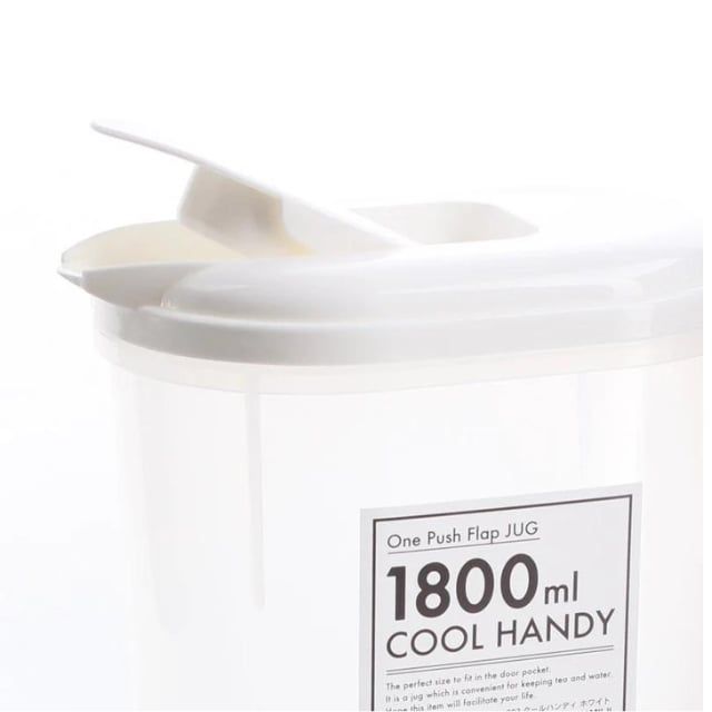 Bình đựng nước có quai Cool Handy 1.8L hàng Nhật Bản nhựa PP, PE cao cấp, An toàn cho sức khỏe