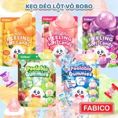 Kẹo Dẻo Lột Vỏ Cokoc - Kẹo Trái Cây Nhiệt Đới Nhiều Vị 75g