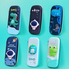 Bóp Viết, Hộp Bút Nhựa SHU Eva 3D Cao Cấp, Chống Nước Nhiều Mẫu Bé Trai Bé Gái