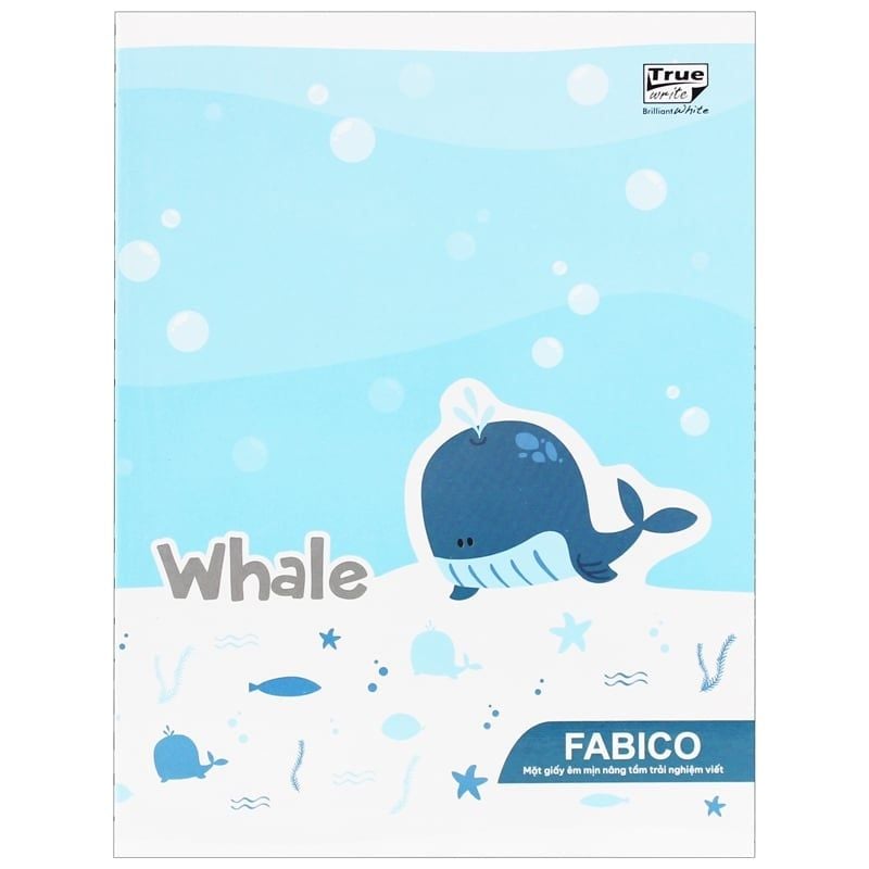 Tập, vở viết học sinh 200 trang 4 ôly, 80gr, giấy Truewrite white