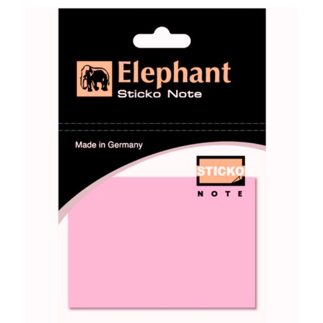 Giấy Note Elephant, Giấy ghi chú, Giấy Nhớ 2x3inch Pastel