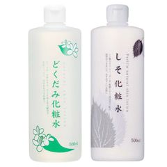 Nước Hoa Hồng Dành Cho Da Dầu Mụn Từ Diếp Cá Tía Tô Toner Chinoshio Dokudami Natural Skin Lotion Nhật Bản 500ml