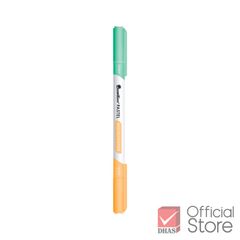 Bút đánh dấu highlight dạ quang mỗi chiếc 2 màu pastel siêu sáng QH790 Quantum (Thái Lan)