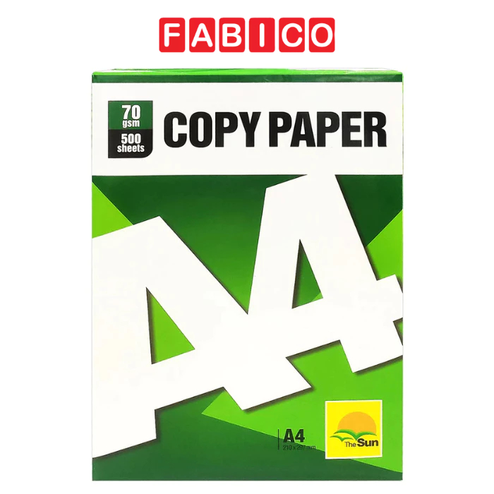 Giấy Photo The Sun A4 70 Gsm (500 Tờ)