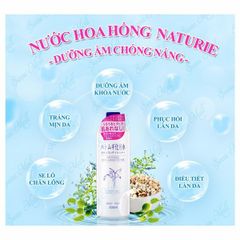 Nước hoa hồng ý dĩ Naturie 500ml