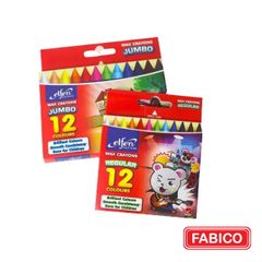 Bộ 12 cây bút sáp màu Elfen tô siêu êm siêu mượt cho bé