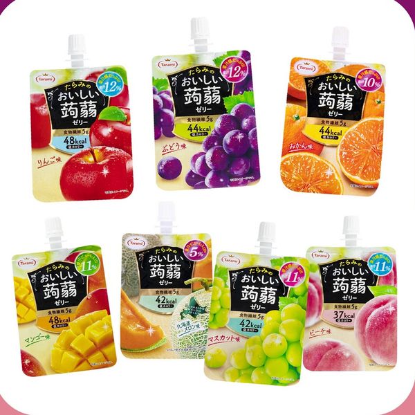 Thạch Uống Konnyaku Tarami Vị Trái Cây 44kcal 150g