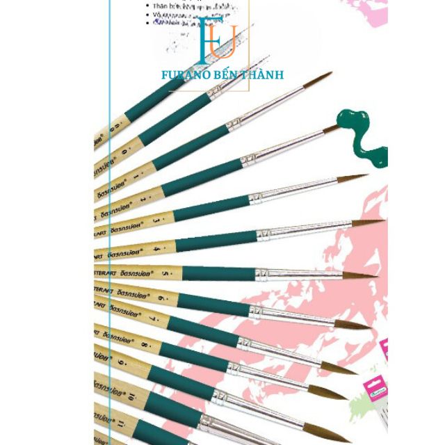 Bút cọ tròn Master Art Thái Lan