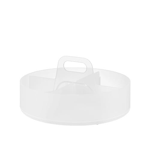 Đồ Để Vật Dụng Xoay Tròn LITEM Hàn Quốc Nhiều Ngăn Đa Năng