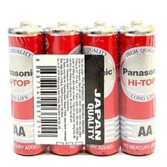 Pin AA Panasonic Pin Than Pin Tiểu Đỏ HSD R6DT/4S Hi Top