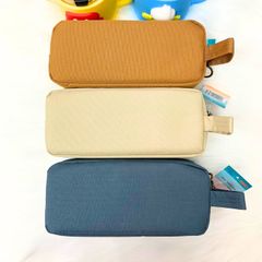 Bóp Viết Vải Style SHU 7588, Hộp bút Dễ Thương 2 Ngăn Cho Nữ