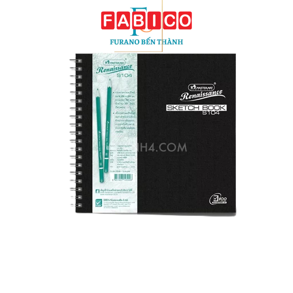 Tập Sketch 50 Trang A4 Vẽ Phác Thảo 100gsm Master Art S104
