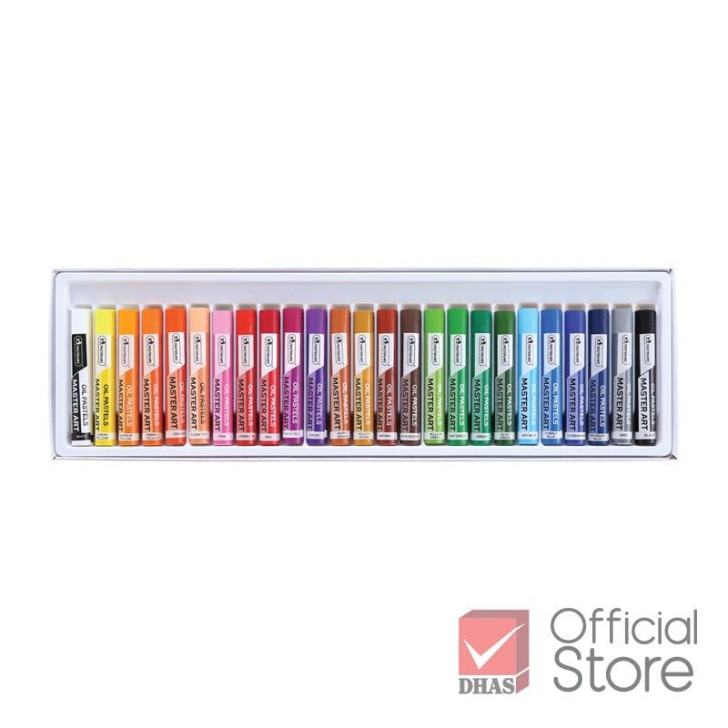 Bút sáp dầu Master art Oil Pastels 12, 16, 25 màu