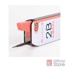 Ống 40 ruột chì độ cứng gấp 3 lần ngòi thường, ngòi bút chì cơ Q500 0.5 mm 2B