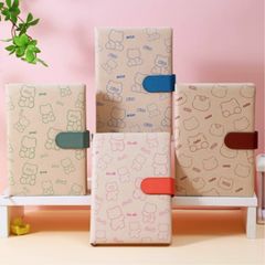 Sổ Tay Ghi Chép Bìa Da A5 100g 200 Trang Kẻ Ngang Depai chống nước - Sổ Kế Hoạch Planner, Nhật Kí, Journal