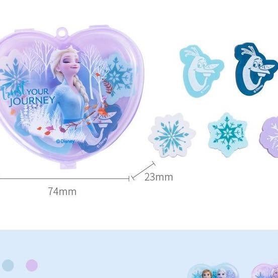 Hộp 7 Cục Gôm Mini Dễ Thương Họa Tiết Công Chúa Disney