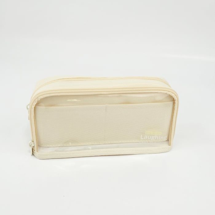 Bóp Viết Vải Trong Suốt SHU 7621 Bóp Vải Canvas Khoang Chứa Rộng