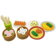 Gôm tẩy lắp ráp iwako hình thức ăn