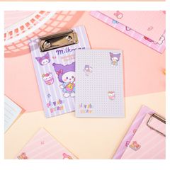 Bìa Kẹp Giấy Note Ghi Chú Depai Nhiều Họa Tiết Cute Bảng Kẹp Giấy Tờ Hồ Sơ Trình Ký Văn Phòng Phẩm