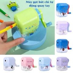 Gọt Bút Chì Disney - Gọt Chì Quay Tay Cho Bé - Chuốt Chì Nhiều Màu Sắc Dễ Thương