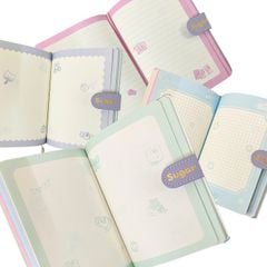 Sổ Tay Ghi Chép - Sổ Nhật Ký - Sổ Teen Gấu Xanh Dễ Thương