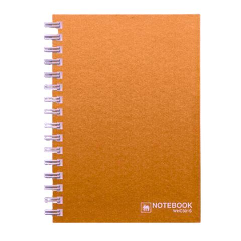 Sổ ghi chép bìa nhám gáy lò xo Elephant B5 70g 150 tờ WHC-301 SATIN PK5