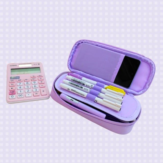 Hộp Đựng Bút Vải Unicorn Cho Bé Gái Có Sức Chứa Lớn