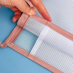 Túi Lưới Trong Suốt  A4 -136 khóa Kéo Chắc Chắn Đựng Tài Liệu