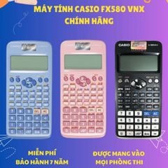Máy Tính Casio FX-580VN cho học sinh cấp 2,3