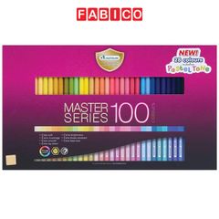 Bộ bút chì gỗ 100 màu cao cấp siêu sáng Master Art Series