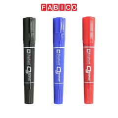 Bút Lông Dầu Elephant 2 Đầu Màu Xanh Đỏ Đen