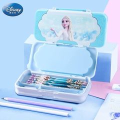 Hộp Đựng Bút Nhưa PP Cao Cấp Họa Tiết Disney Dễ Thương Cho Bé Gái