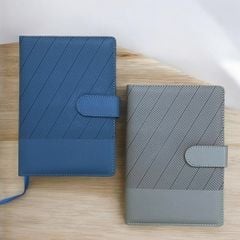 Sổ Bìa Da A5 Depai Giấy Kẻ Ngang 200 Trang 100gsm  - Sổ Kế Hoạch Planner, Nhật Kí, Journal