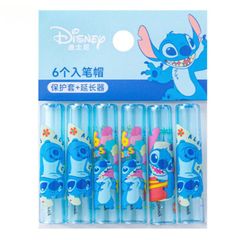 Set 6 Cái Nắp Bút Chì Hình Công Chúa Disney, Gấu Hồng Losto, Judy Hopps
