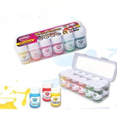 Màu vẽ nước Master Art 12 màu Poster Color lọ 15ml